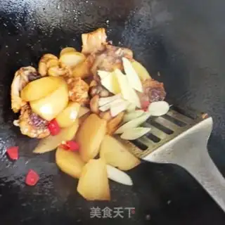 Make Potato chicken roll step 6