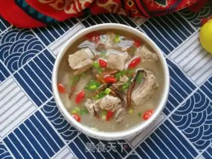 Make Worm grass and bouquet soup step 12
