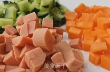 Make Egg fried rice step 0