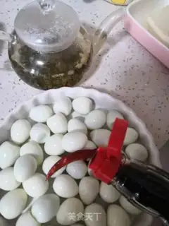 Make The quail eggs step 1
