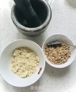 Make Sesame peanut waffles step 5