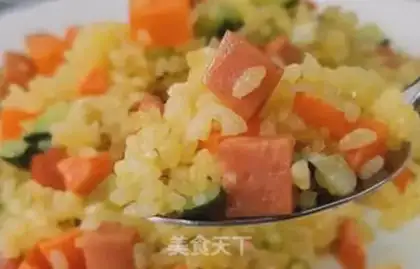 Make Egg fried rice step 7