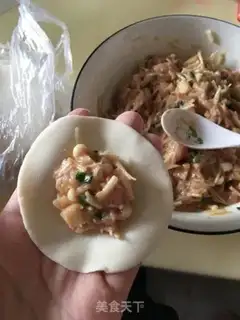 Make Golden mushroom dumplings step 6
