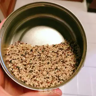 Make Quinoa shrimp tommelon step 15