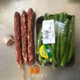 Make Pepper fried sausage step 0
