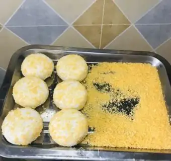 Make Sesame peanut waffles step 12