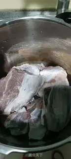 Make High pressure pan halogenated beef step 0