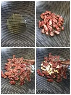 Make Pepper fried sausage step 2