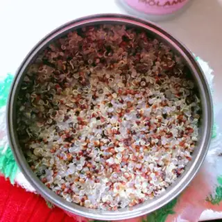 Make Quinoa shrimp tommelon step 20