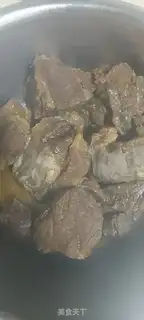 Make High pressure pan halogenated beef step 3