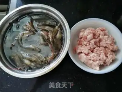 Make Pearl shrimp balls step 0