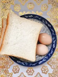 Make Toast eggs step 0