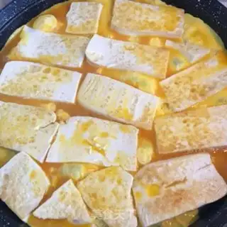 Make Cricket eggs, tofu step 3