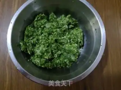 Make A cabbage bun step 1