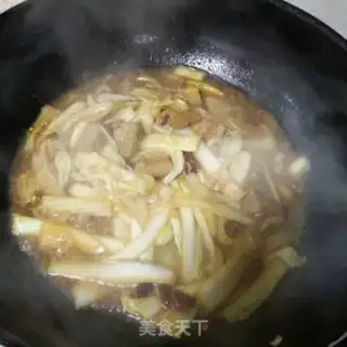 Make A red roasted cabbage fan step 5