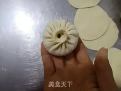 Make A cabbage bun step 5