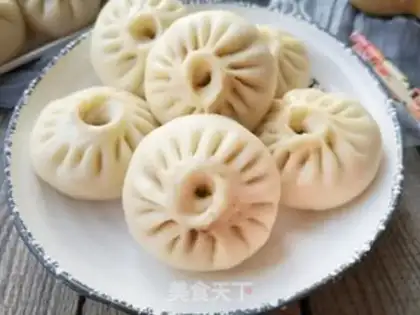 Make A cabbage bun step 7