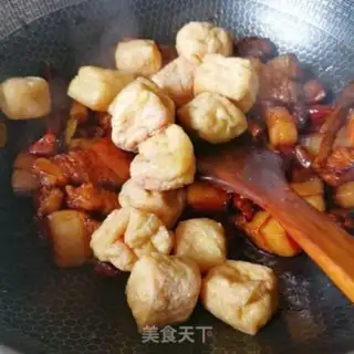 Make Tofu meat step 7