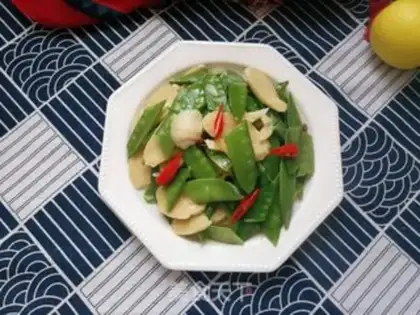Make Dutch bean noodles step 10