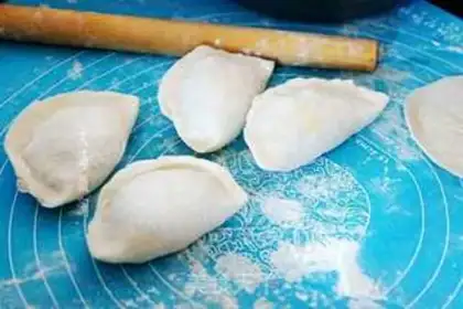 Make Cream egg dumplings step 3