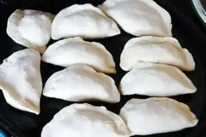 Make Cream egg dumplings step 4