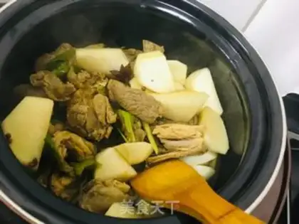 Make A lamb stew with carrots step 8
