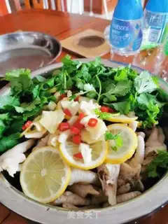 Make Lemon chicken claws step 6