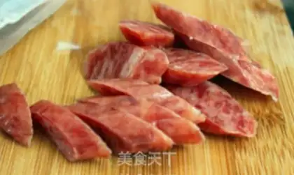 Make Sausage tofu step 1