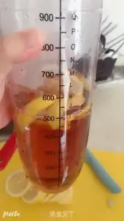 Make Homemade lemon tea step 5