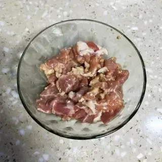 Make Garlic mushroom fried meat step 3