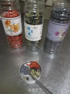Make Lavender butterflies milk tea step 0