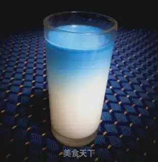 Make Lavender butterflies milk tea step 4