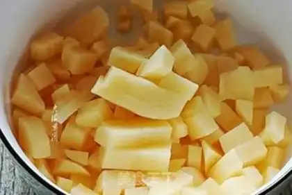 Make Potato rice step 1