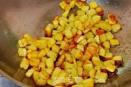 Make Potato rice step 2
