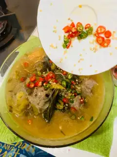 Make Sour soup, fat cow step 6