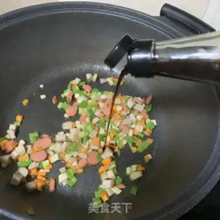 Make Five-colored rice step 2