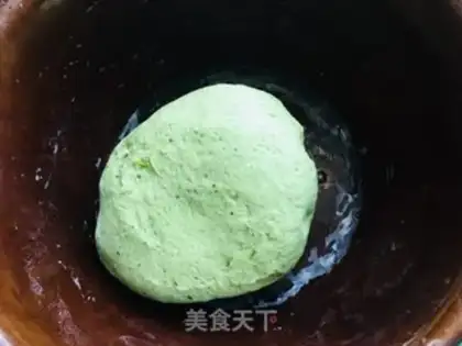 Make Garlic spinach noodles step 4