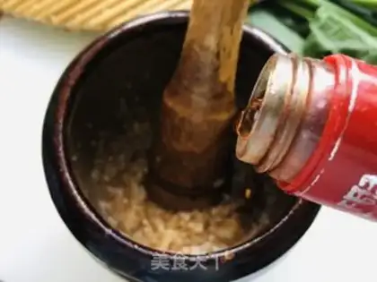 Make Garlic spinach noodles step 11