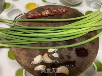 Make Garlic sausage step 0