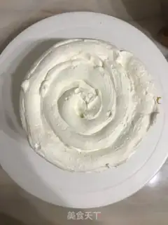 Make Mango cream cake step 18