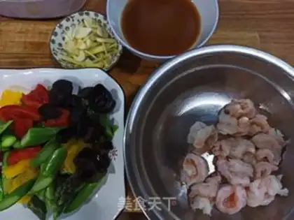 Make Piper pepper shrimp step 5
