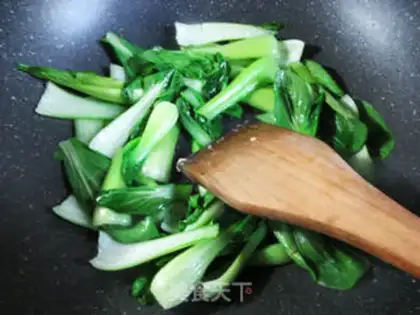 Make ♪ Little green egg fried river powder ♪ step 3