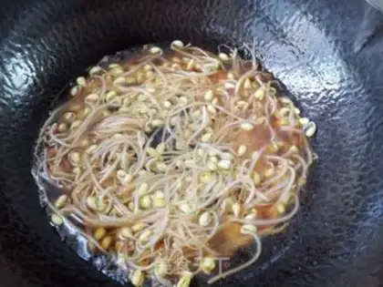Make Soybean sprouts step 3
