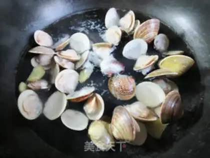 Make Salt water clams step 5
