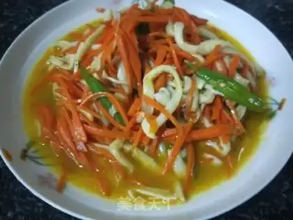 Make White mushrooms with carrots step 6