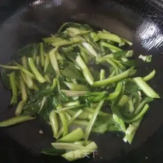 Make Garlic cabbage step 2