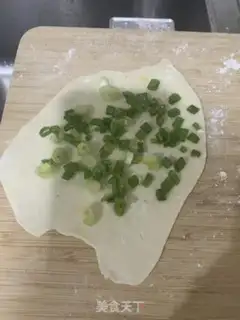 Make Onion cake step 1