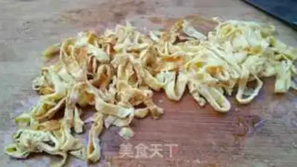Make Lemon three, cool noodles step 8