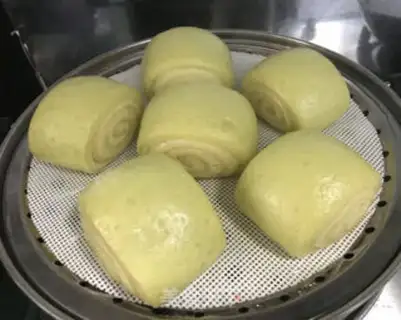 Make Double-coloured buns step 15