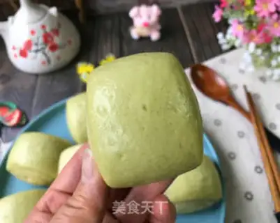 Make Double-coloured buns step 16